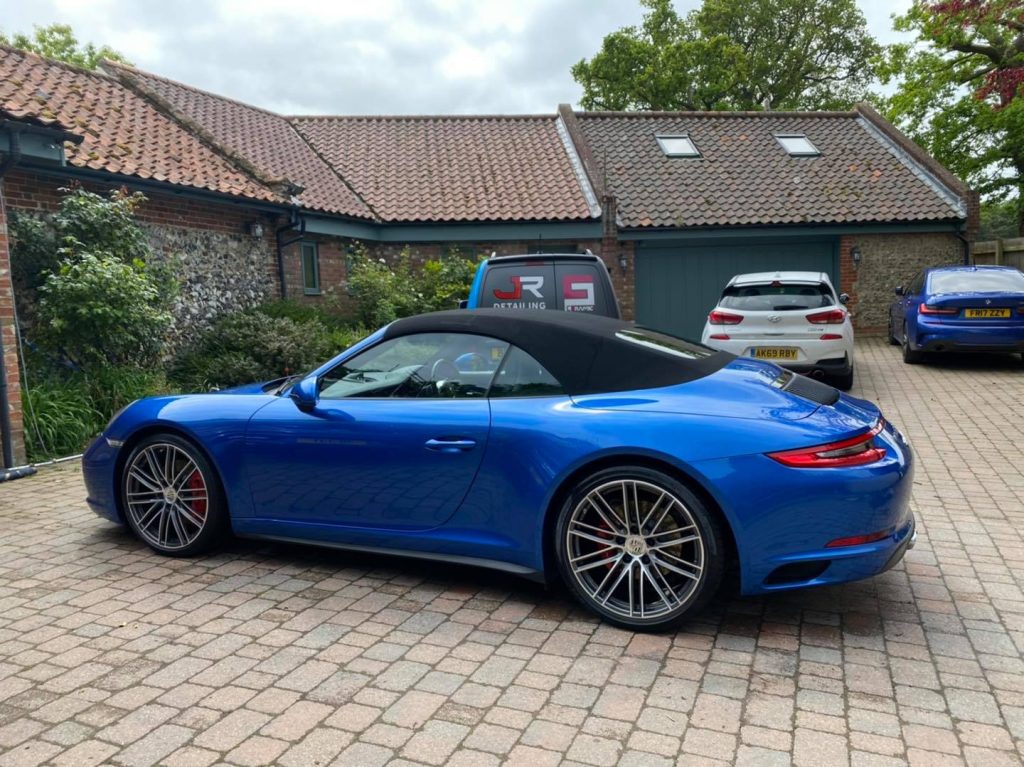 Car Detailing BMW Blue